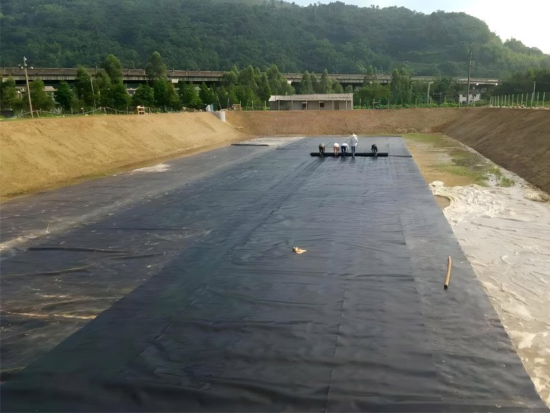 Revestimiento impermeable de película de Material De Revestimiento De HDPE Para Vertederos