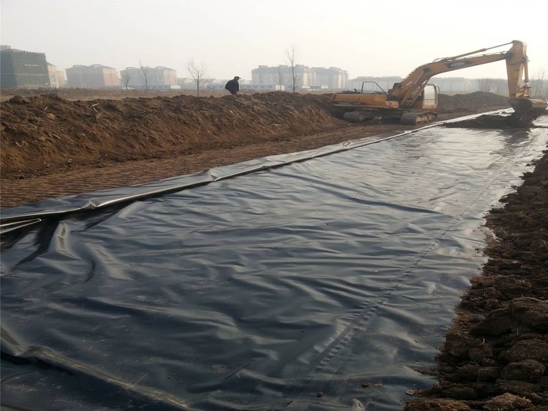 Geomembrana de 45 mil de Piscina Prefabricada de Lago Artificial