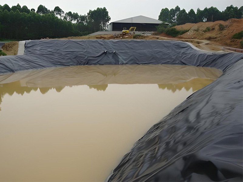 Geomembrana de Liner de HDPE de Lámina Plástica Para Tanque de Aguas Residuales