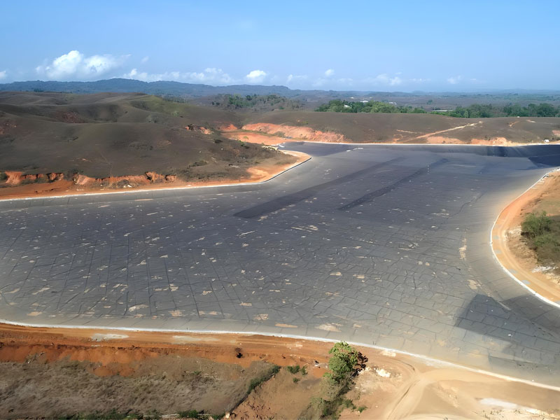 Revestimiento de Estanques de Polietileno de Geomembrana de HDPE Para Vertederos