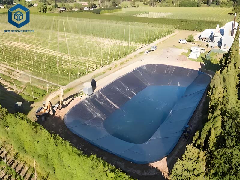 Geomembrana de PEAD de 1 mm para Acuicultura