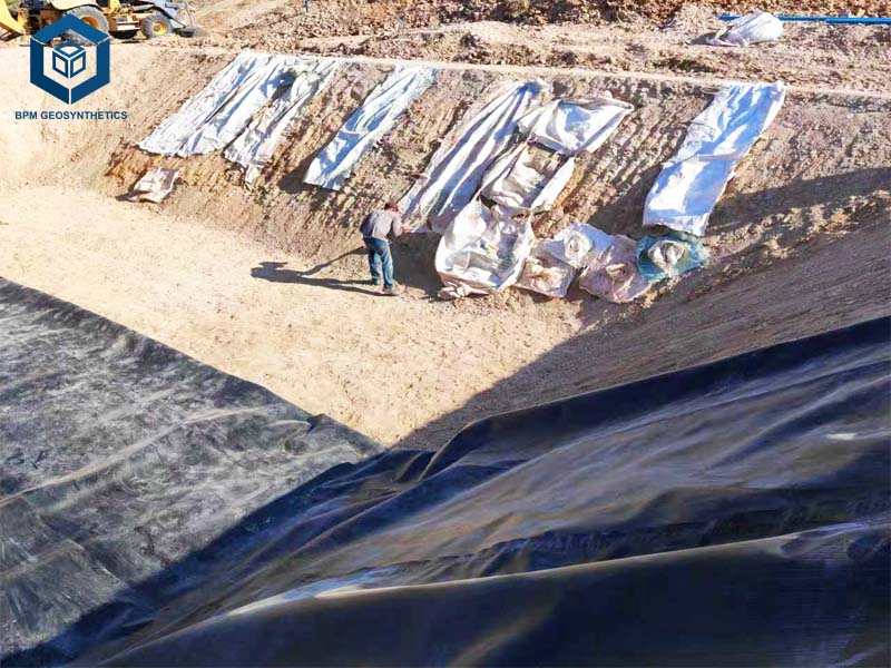 Revestimiento De Estanque HDPE 1mm Para Presa