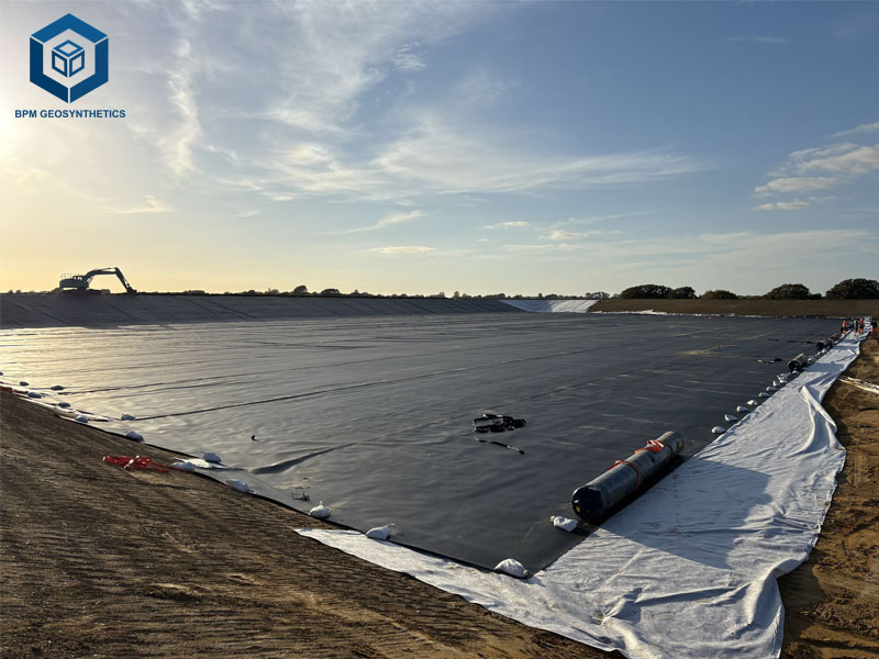Costo De Los Revestimientos De Presas Géomembrane pour Digesteur de Biogaz et Décharge