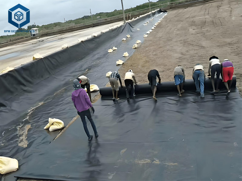 Liner de Estanque de 1 mm para Canal de Riego