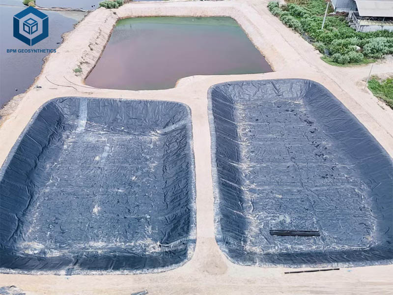 Revestimientos De presas De PVC De 80 Mil Para Contención Impermeable