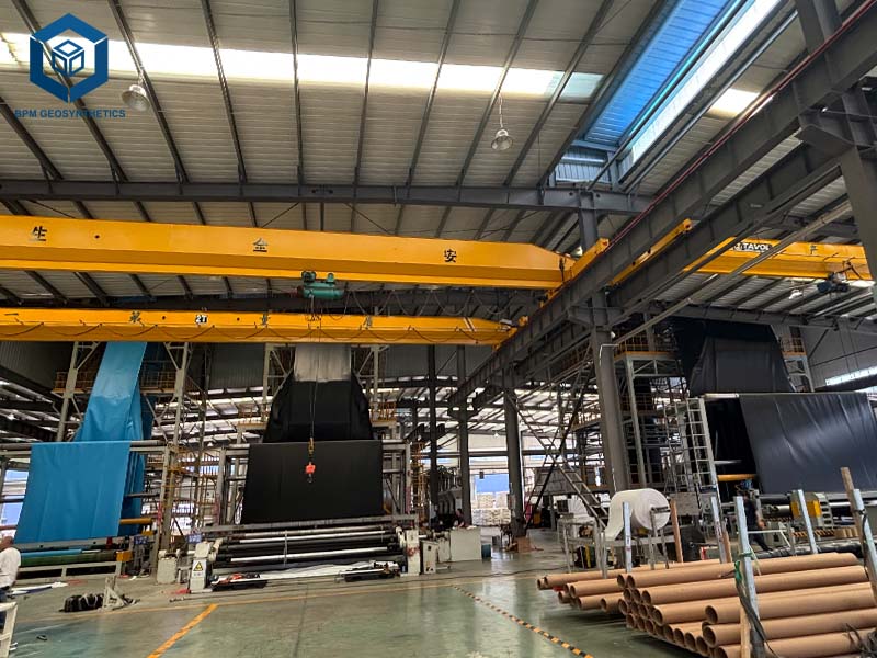 BPM Producción de Geomembrana Lisa De HDPE