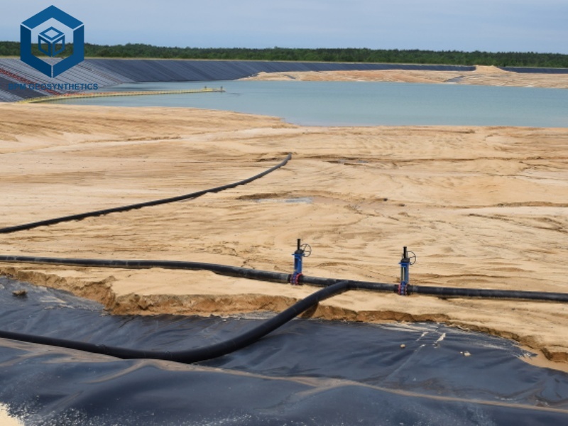 Geomembrana de HDPE de 2 mm para vertederos