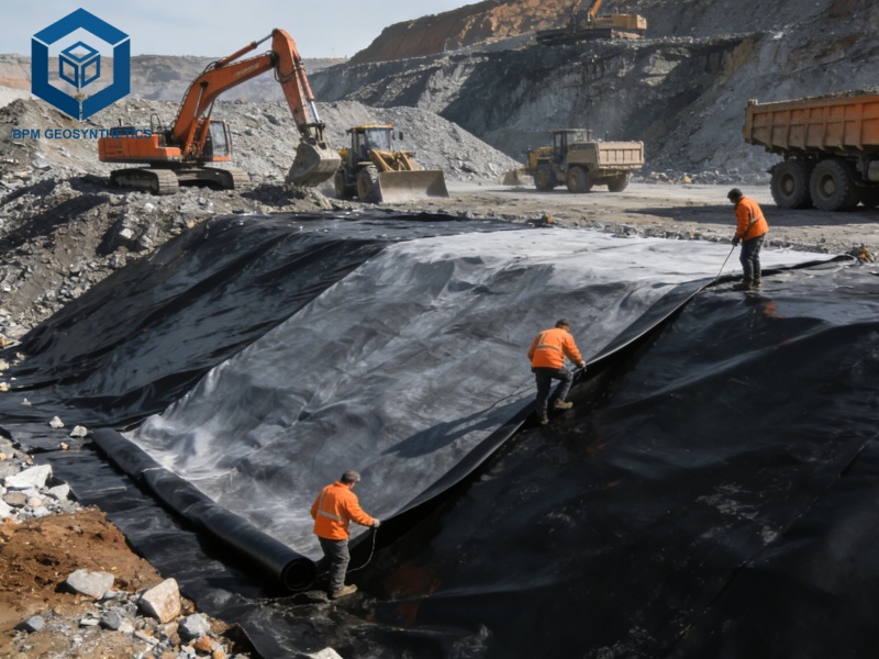 Telas De Geomembrana HDPE 1.0mm 2.0mm