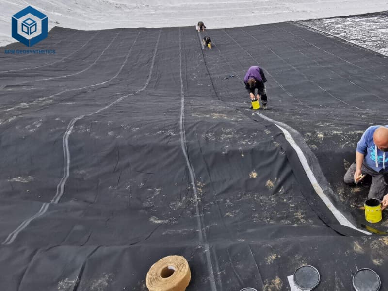 Precio Geomembrana HDPE 1.5 mm Micrones Para Contención de Agua