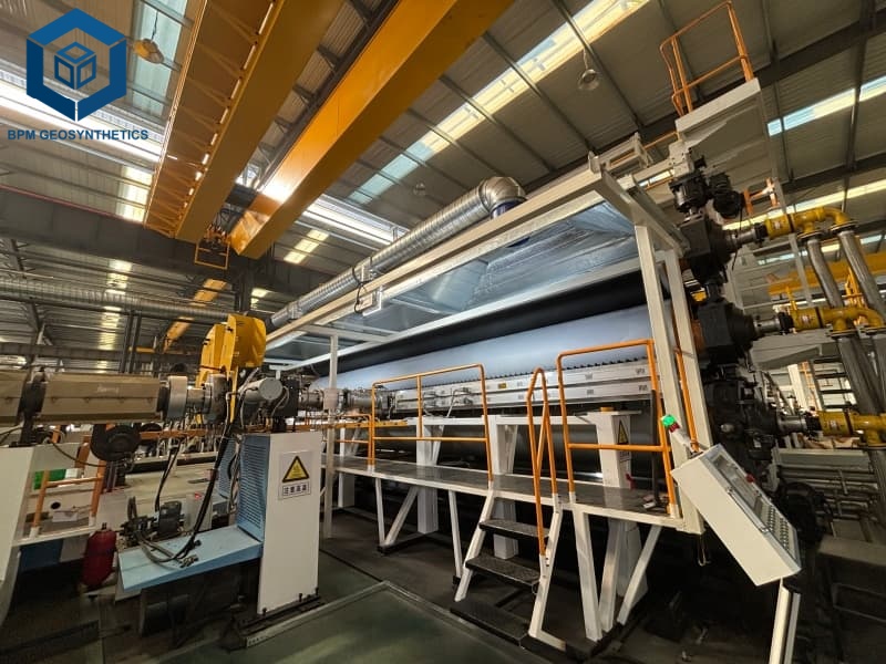 Materiales De Geomembranas HDPE 2 mm Producción Profesional de Fábrica BPM