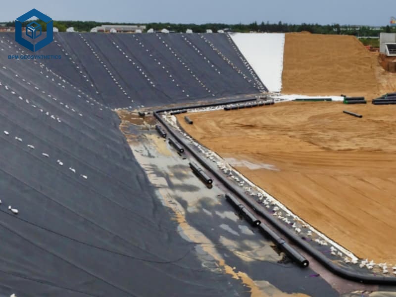 Geomembrana HDPE 2mm Revestimiento Inferior De Un Vertedero