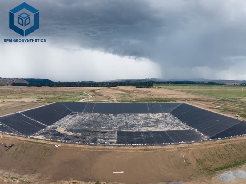 Geomembrana HDPE 40 mils Revestimientos Para Estanques Agrícolas