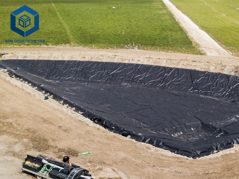 Materiales Para Revestimiento De Vertederos Geomembrana Impermeable para Canales y Protección de Taludes