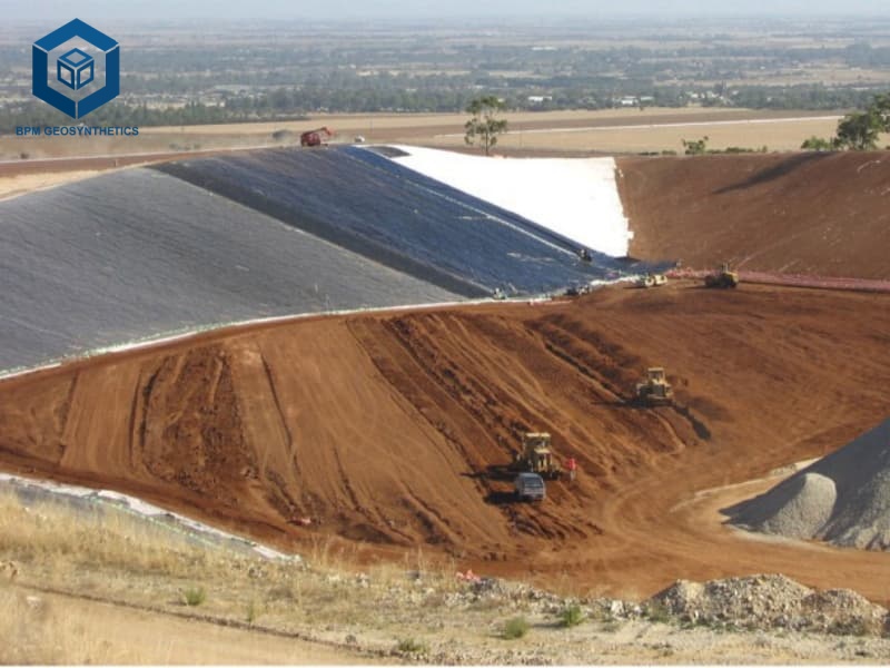 Membrana de HDPE para Protección de Revestimiento de PVC de 30 mil