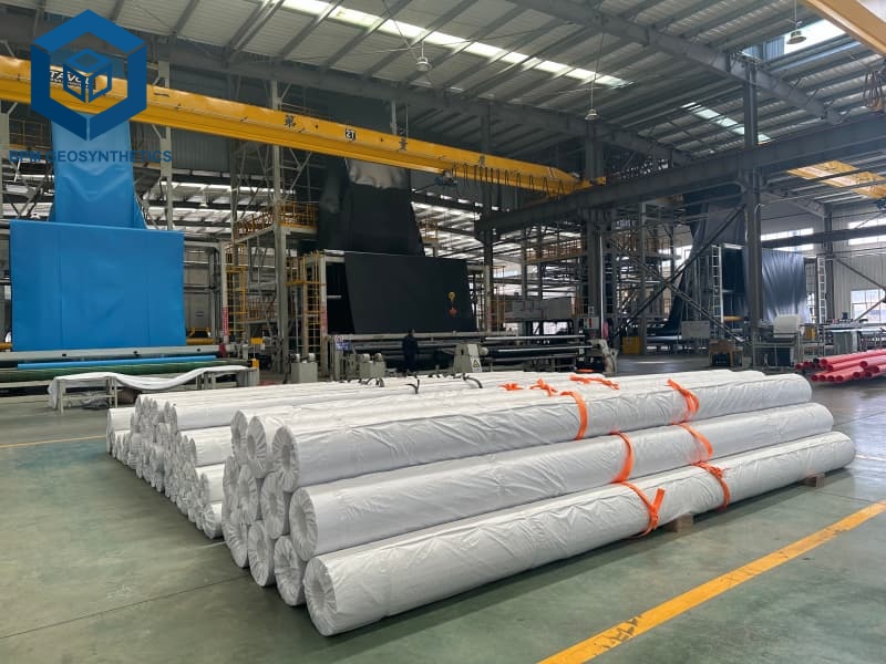 Láminas De HDPE De 1 mm BPM Taller de Producción de Geomembrana Impermeabilizante de Alto Rendimiento