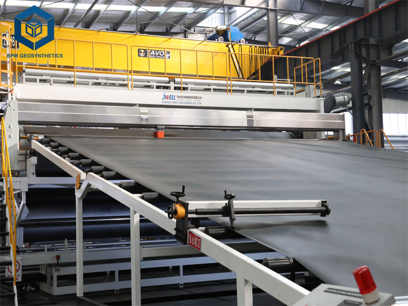 Línea de Producción de BPM Geomembrana HDPE en Fábrica