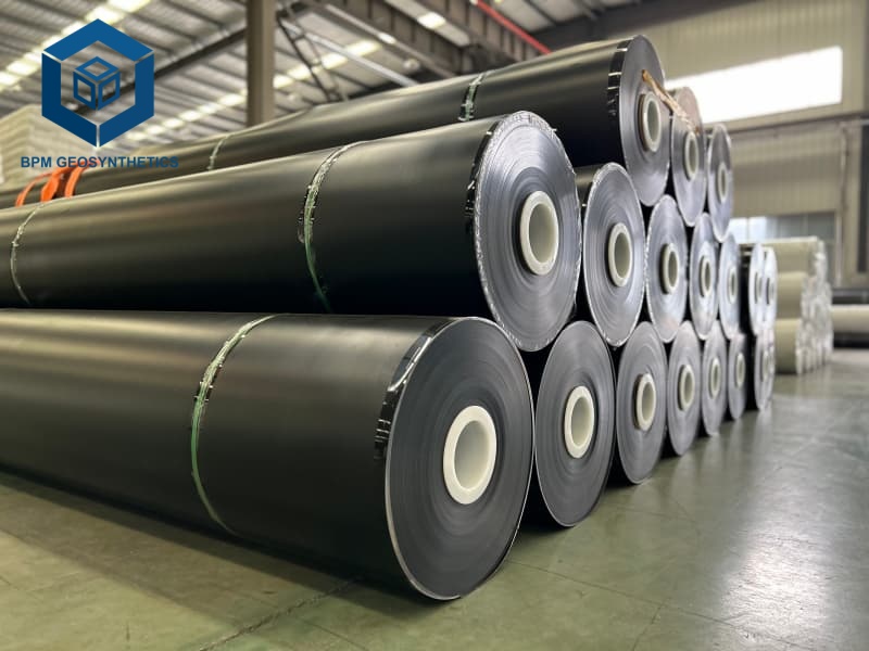 Rollo Completo de BPM Geomembrana Impermeable