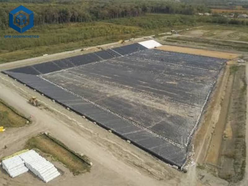 Revestimientos De Canal De HDPE Geo Membranas Para Tratamiento de Aguas Residuales