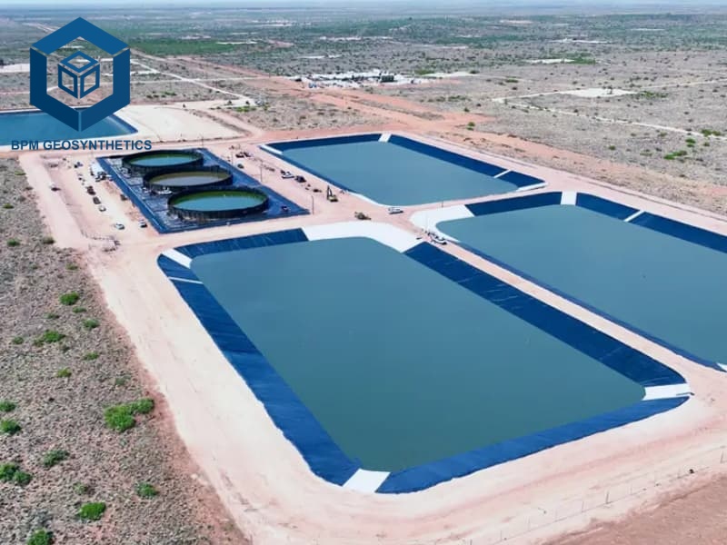 Geomembrana HDPE para Reservorios de Agua