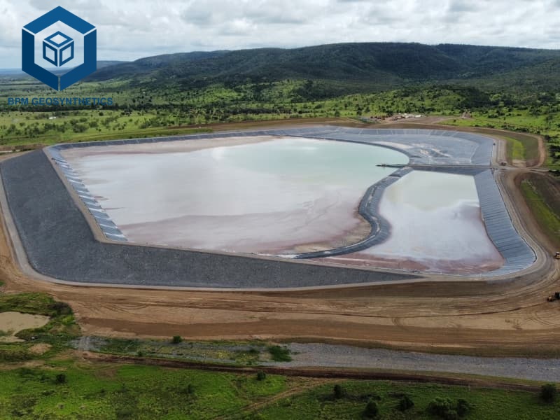 Geomembrana HDPE 1 mm para Reservorios de Agua Agrícola