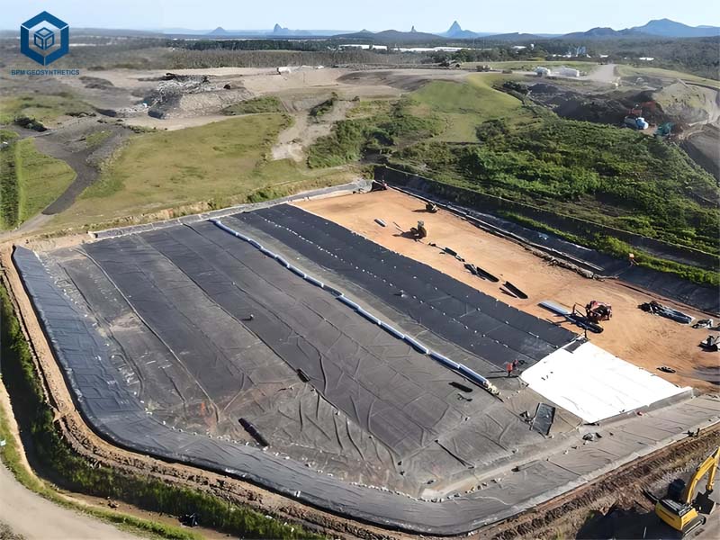 Geomembrana HDPE 2 mm para Plataformas de Lixiviación Minera