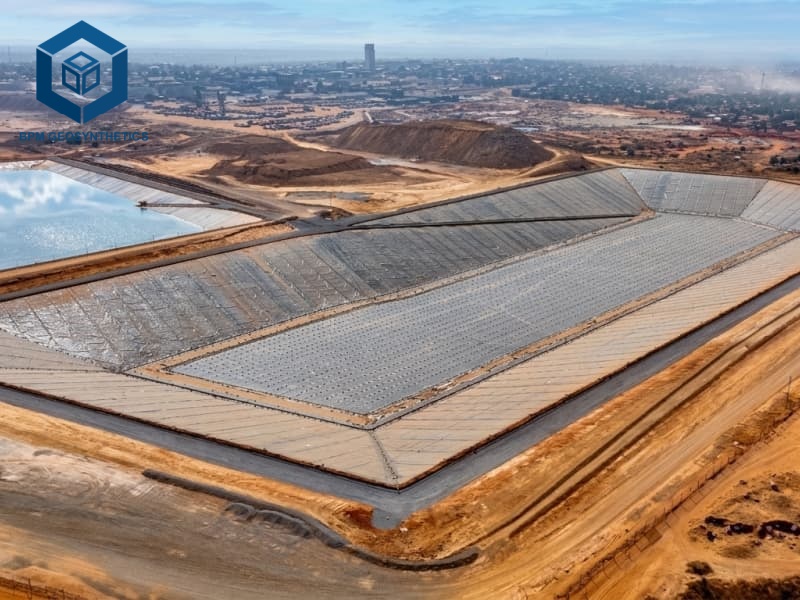Geomembrana HDPE 40 Mils Para Protección De Presas